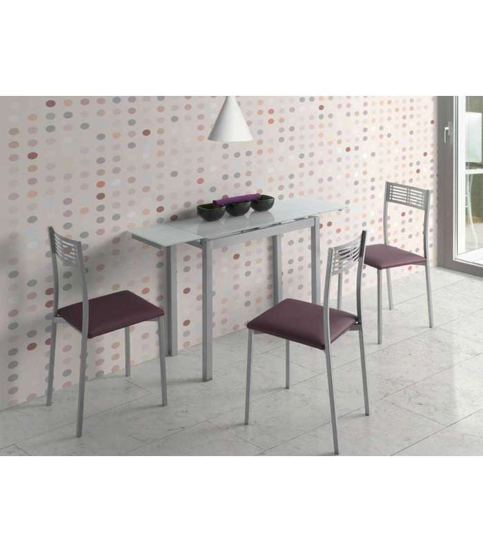PDCOR Mesas de cocina extensibles Mesa de cocina extensible