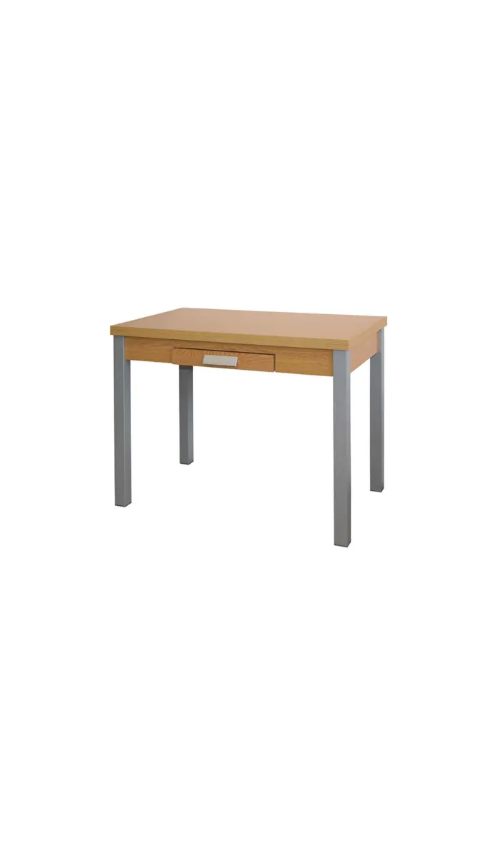 Extendable kitchen table in various colors 100/160 x 60 x 60 x