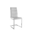 copy of Silla de comidor en tela beige GANTE 55 x 55 x 86/49 cm (largo x ancho x alto)