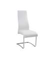 copy of Silla de comidor en tela beige GANTE 55 x 55 x 86/49 cm (largo x ancho x alto)