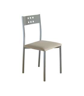 Pack de 4 sillas en varios colores NIZA 41 x 47 x 86 cm (lrgo x