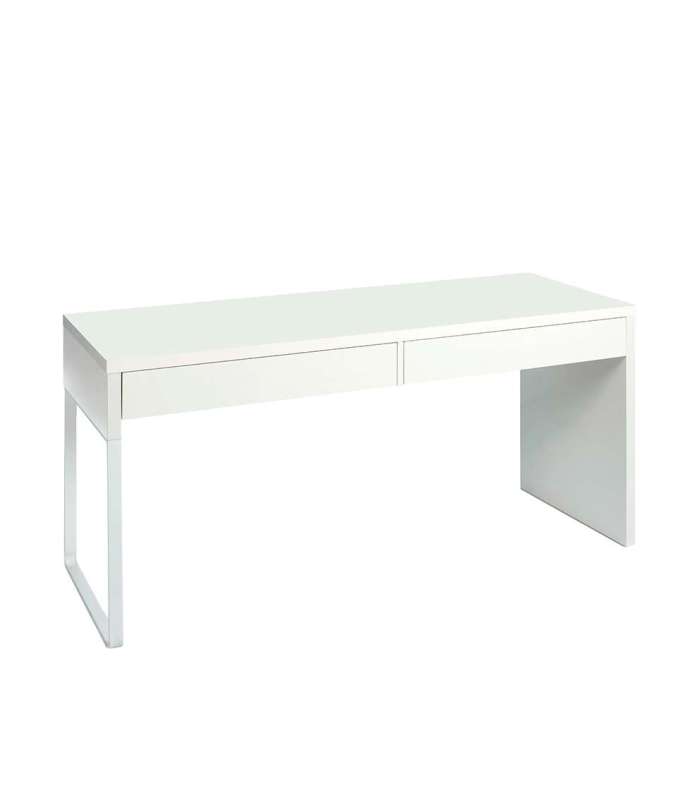 Reversible desk table 2 Bianca drawers