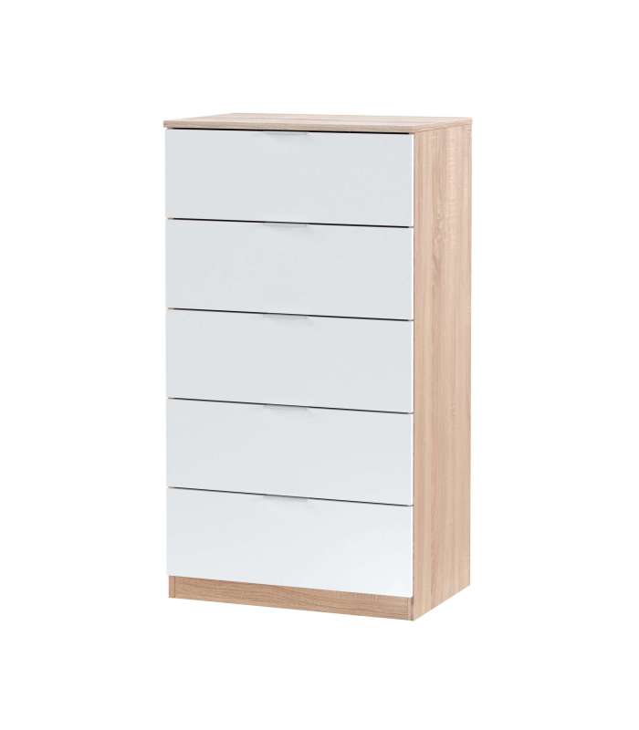 copy of Sinfonier 5 drawers Model Maya Finish in white artic.