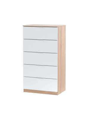 copy of Sinfonier 5 drawers Model Maya Finish in white artic.