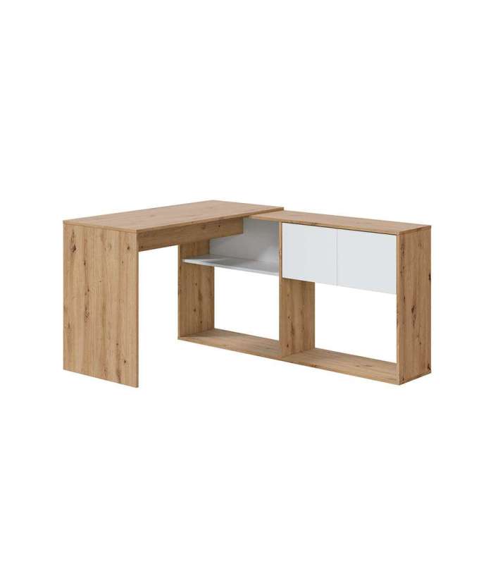 copy of Desk Fits with 2-door, 2-hole reversible buc.