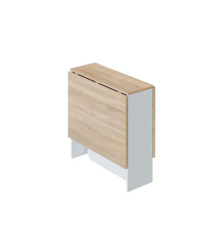 Mesa de cocina con alas abatibles Cosmos 31/86/140cm (ancho)
