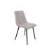 Pack of 4 Valencia chairs upholstered in grey or pink stick.