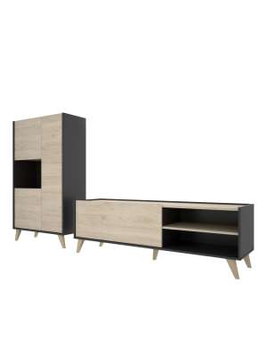 Conjunto moderno e elegante para sala de estar