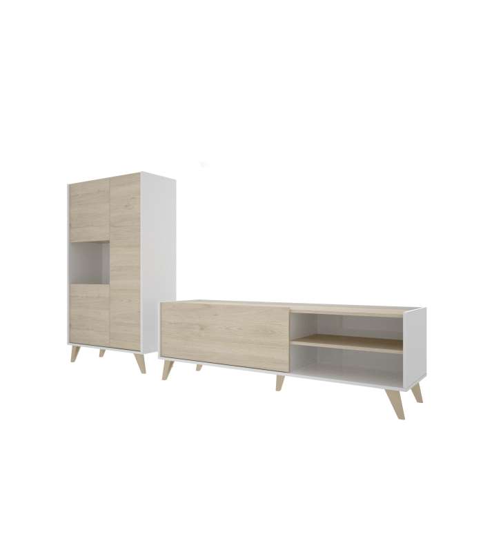 copy of Ness 3 lounge set: sideboard, TV cabinet, shelf and