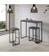 copy of Pack table kitchen high + 2 high stools