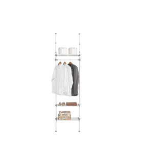 KITCLOSET Camarins Cómoda para quarto 3 prateleiras acabamento