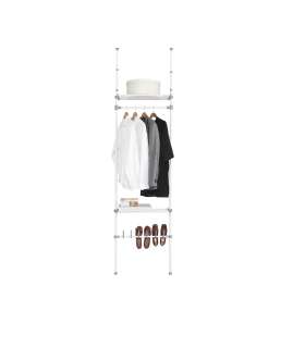 KITCLOSET Camarins Cómoda de quarto 2 prateleiras e sapateiro