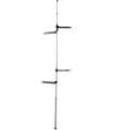 Organizador telescópico para quarto branco 420 cm(alto)69 cm(largura)69 cm(back)