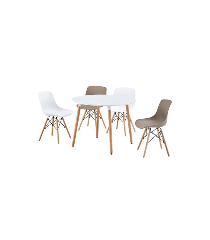 copy of Md-Nordika rectangular table in two white sizes