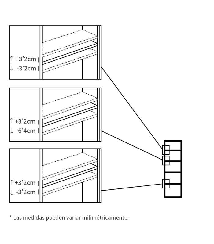 PTARCH Estantes de armário cópia de Bookcase-3 quatro