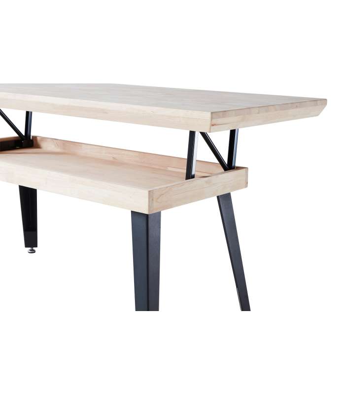 copy of Raised center table Loft in wild oak white or black