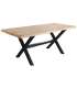 copy of Fixed lounge table Loft in wild oak white or black