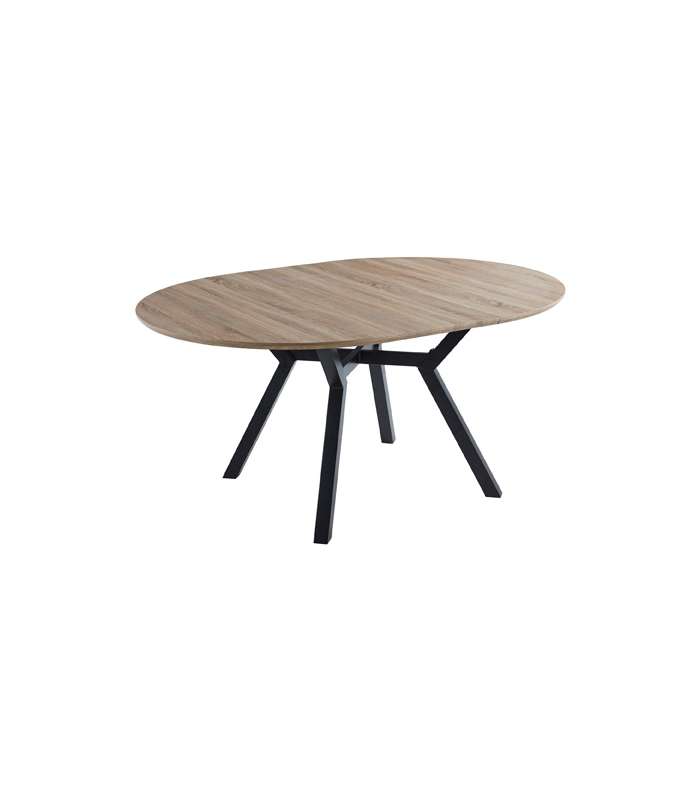 copy of Mesa fija Berg roble nordish/negro 76 cm(alto)