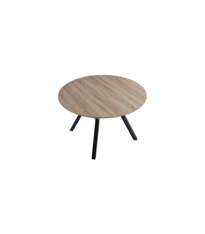 copy of Mesa fija Berg roble nordish/negro 76 cm(alto)