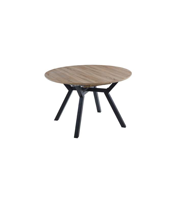 copy of Mesa fija Berg roble nordish/negro 76 cm(alto)