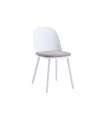 copy of Lot de 4 chaises Butterfly pour salon, cuisine ou terrasse en blanc 83 cm(hauteur)55 cm(largeur)55 cm(profondeur).