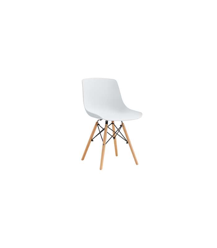 copy of Pack de 4 Sillas Dereck en color blanco 42 cm(ancho) 81