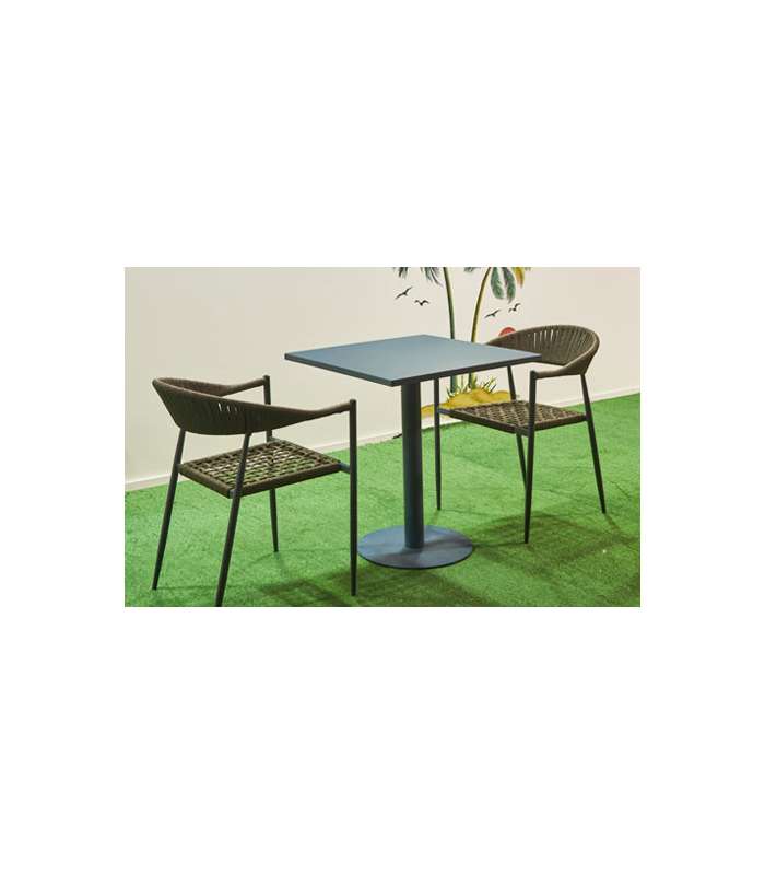 copy of Table ronde Oda finition blanche 75 cm(hauteur) 110