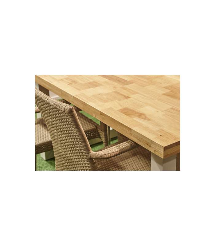 copy of Fixed lounge table Loft in wild oak white or black