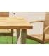 copy of Fixed lounge table Loft in wild oak white or black