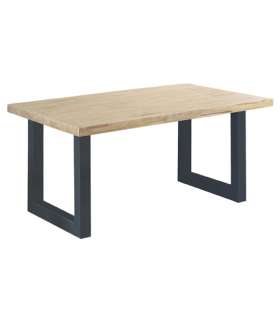 copy of Fixed lounge table Loft in wild oak white or black