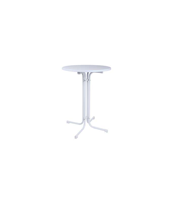 copy of Table ronde Oda finition blanche 75 cm(hauteur) 110