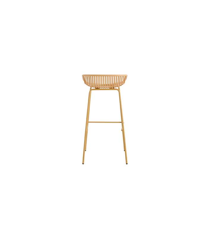 copy of Pack of 4 Tolix stools with backrest.