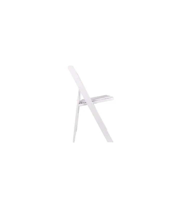 Pack de 4 sillas Ceremony blancas plegables