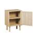 copy of Solid wood table with three white tabac drawers