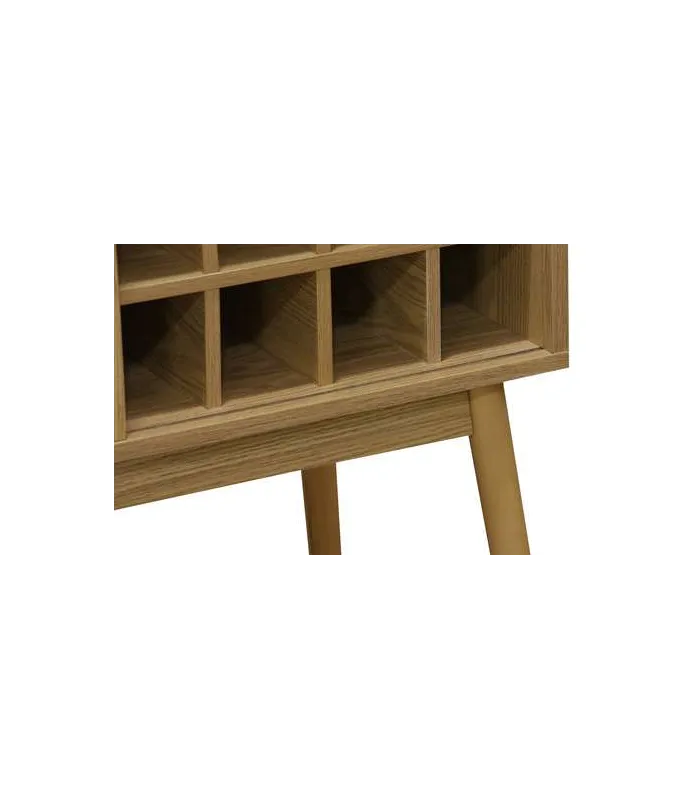 copy of Mueble Buffet bajo 2 puertas y 2 cajones acabado gris