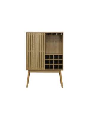 Mueble Botellero bajo Trend con 1 puerta corredera