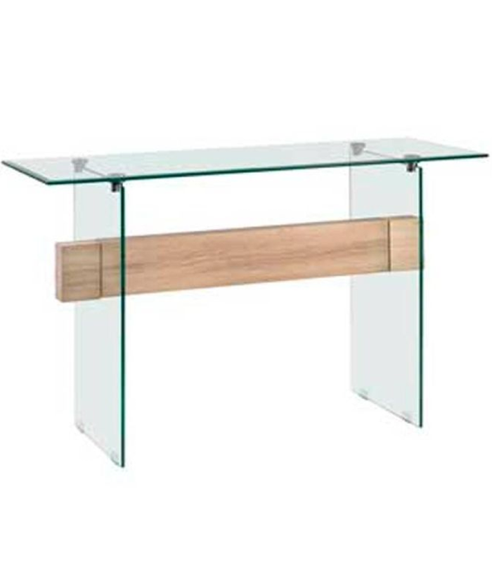 copy of Duke Transparent Glass Console