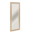 Miroir Dado en finition cambrienne/blanche 60 cm (largeur) 160 cm (hauteur) 4 cm (profondeur)