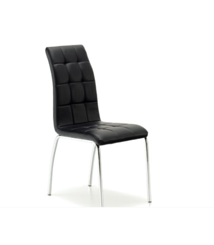 copy of Alba chair upholstered in synthetic leather various