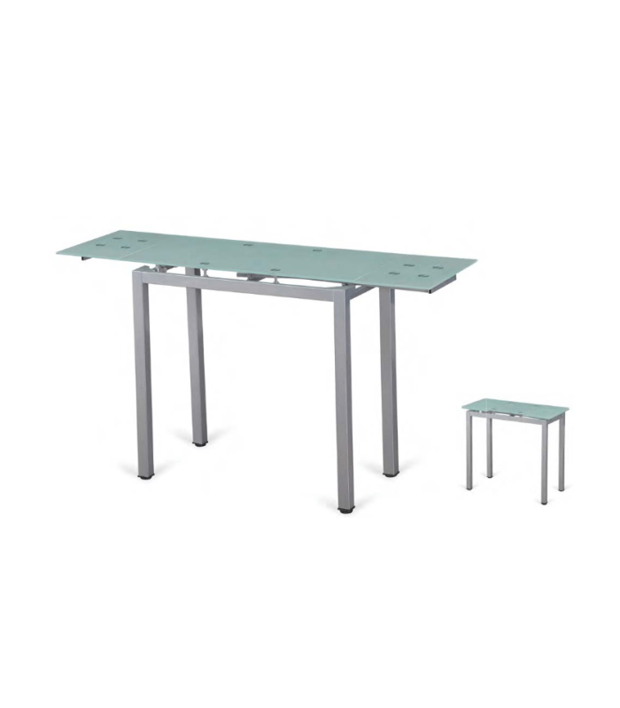 copy of Ucero model extendable glass table