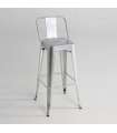 copy of Metal stool with multi-color backrest