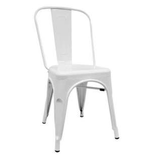 KITCLOSET 1 cadeira Cadeira metálica com acabamento em várias