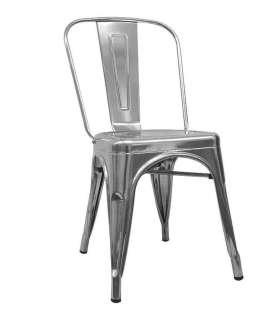 Chaise en métal, disponible en plusieurs coloris 86 cm