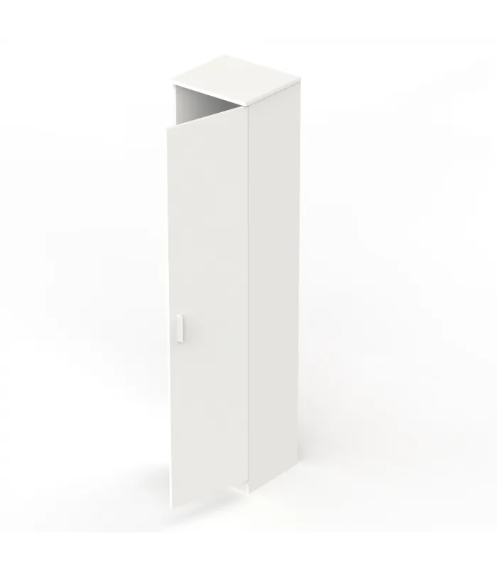 Armario multiusos Tibet blanco mate, 180 cm alto