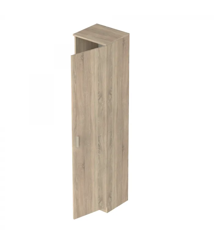 Armario multiusos Tibet en roble cambrian, 180 cm