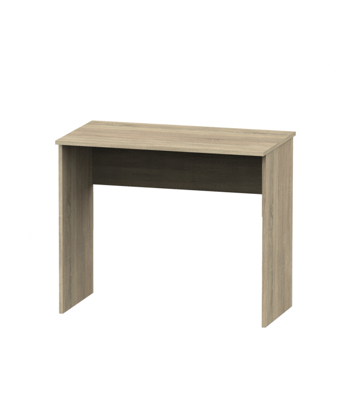 Turin oak and white office table.