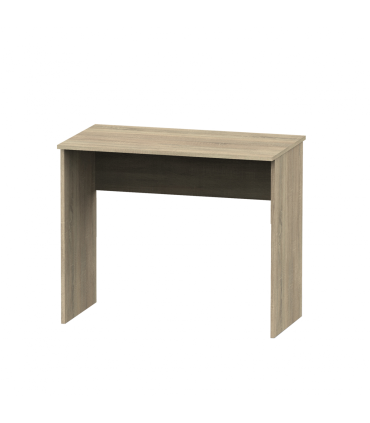 Turin oak and white office table.