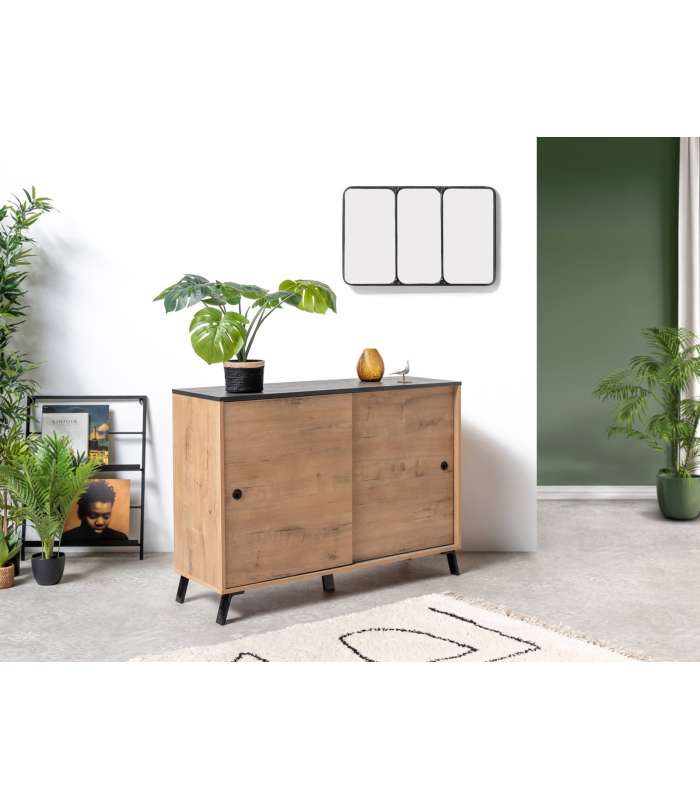 copy of Kamet sideboard two sliding doors.