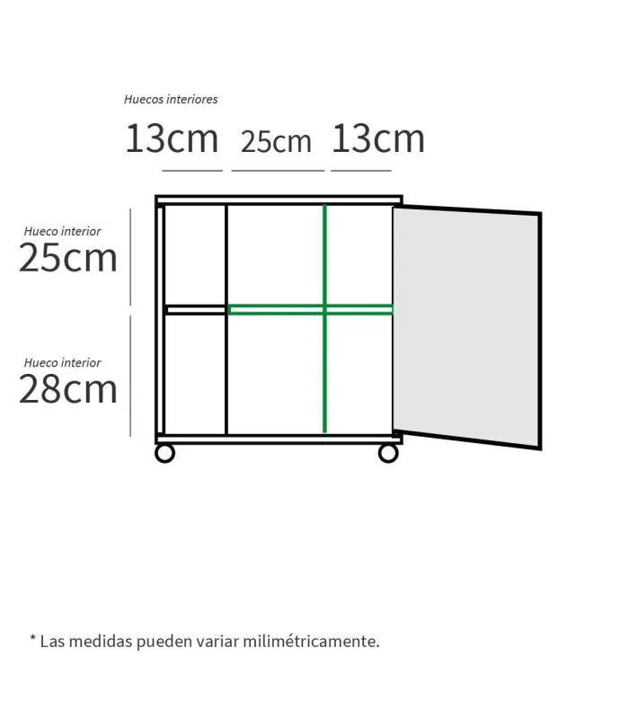 Mueble baño Sintra, acabado roble aurora, 64x59x45cm