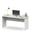 Mesa oficina o despacho Rivoli acabado blanco, 76 cm(alto)155 cm(ancho)68 cm(fondo)
